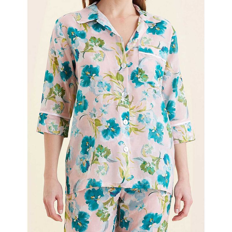Papinelle Audrey Floral Crop Pj Set image number 2